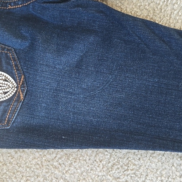 NWT Grace In LA Bootcut Embellished Jeans Size 27 - Picture 12 of 12